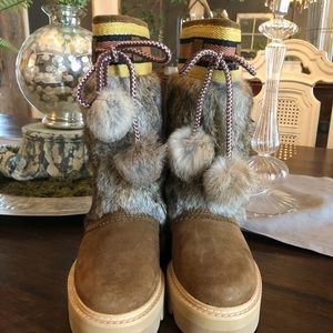 see by chloe fur boots